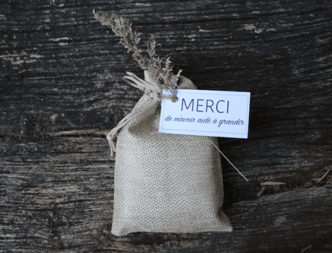 Coffret "Merci de m'avoir aidé à grandir" 